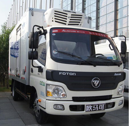 歐馬可ISF2.8L雙壓縮機空調冷藏車